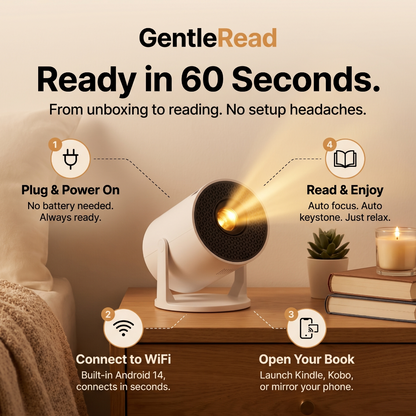 GentleRead Portable Book Projector